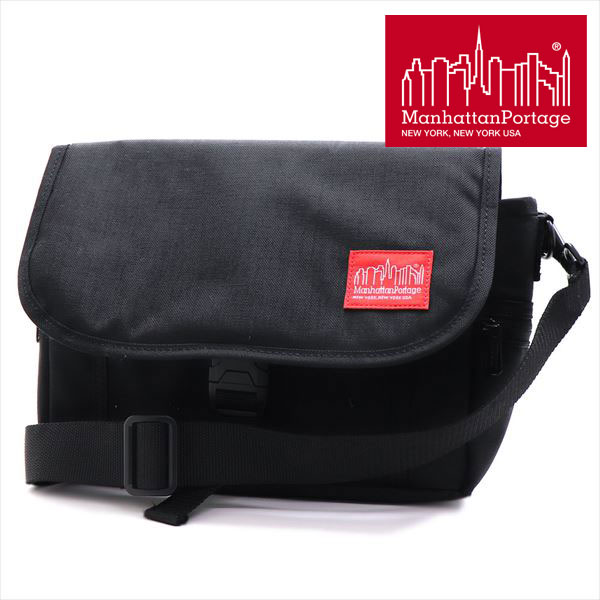【お買い物マラソンセール！】 マンハッタンポーテージ ショルダーバッグ メンズ レディース Manhattan Portage ブラック 1545 BLACK 【送料無料】 ｜MKcollection