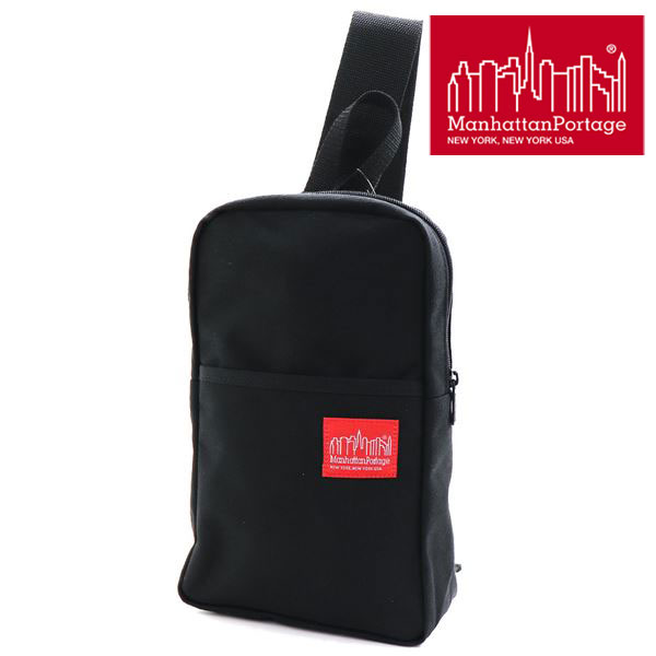 【お買い物マラソンセール】 マンハッタンポーテージ ボディバッグ メンズ レディース Manhattan Portage ブラック 1910 BLACK 【送料無料】