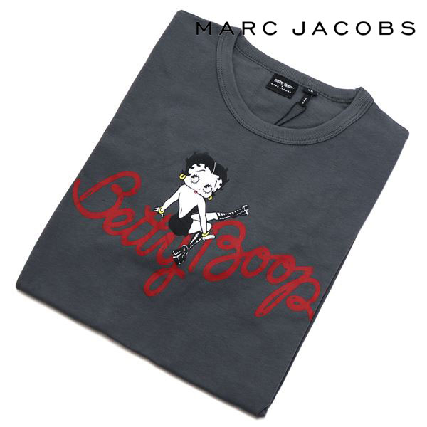★MARC JACOBS★マークジェイコブス Tシャツ 半袖 オーバーサイズ刺繍 マークジェイコブス Tシャツ オーバーサイズ ロゴ 刺繍 美品