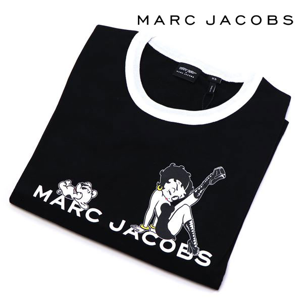 マークジェイコブス Tシャツ レディース MARC JACOBS ベティ ブープ コラボ 4P4RTP005C03 001 楽天市場】【週末セール】 マークジェイコブス Tシャツ
