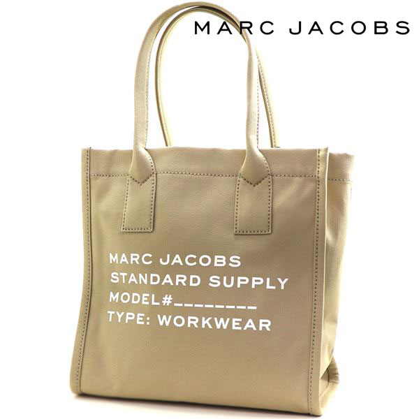 【百貨店SALE執り行なう中！】 マークジェイコブス トートバッグ MARC JACOBS 帆布 ラージ トート ベージュ 4S4HTT001H02 260