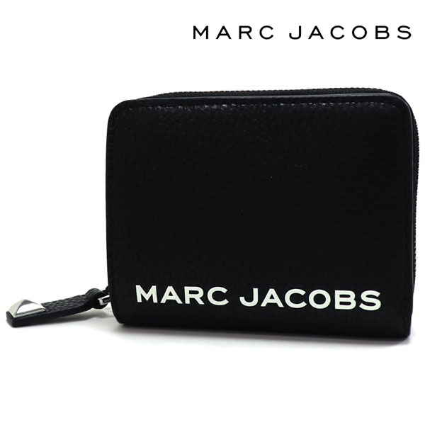 マークジェイコブス 二つ折り財布 レディース MARC JACOBS Wallet ブラック 4S5SMP078S01 001 【送料無料♪】 ギフトラッピング無料