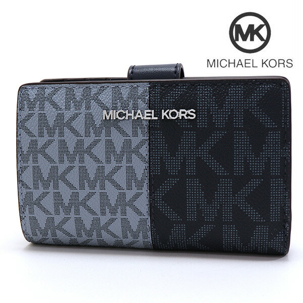 MICHAEL KORS 二つ折財布 マイケルコース 二つ折り財布 メンズ ブラック MICHAEL KORS