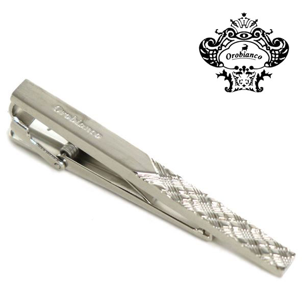 オロビアンコ ネクタイピン メンズ 国内正規品 OROBIANCO Necktie pin タイクリップ シルバー ORT153 【送料無料♪】 ギフトラッピング無料 4,675円