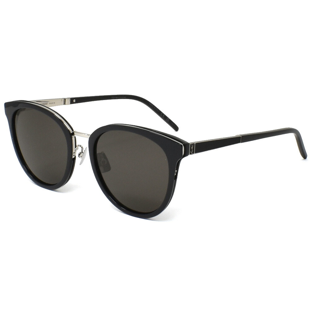 サンローラン 黒眼鏡 メンズ レディース SAINT LAURENT Sunglasses アジアン填まる 黒いこと SLM101-001 【貨物輸送無料♪】