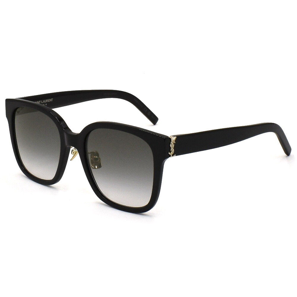 サンローラン サングラス メンズ レディース SAINT LAURENT Sunglasses アジアンフィット ブラック SLM105F-002 【送料無料♪】