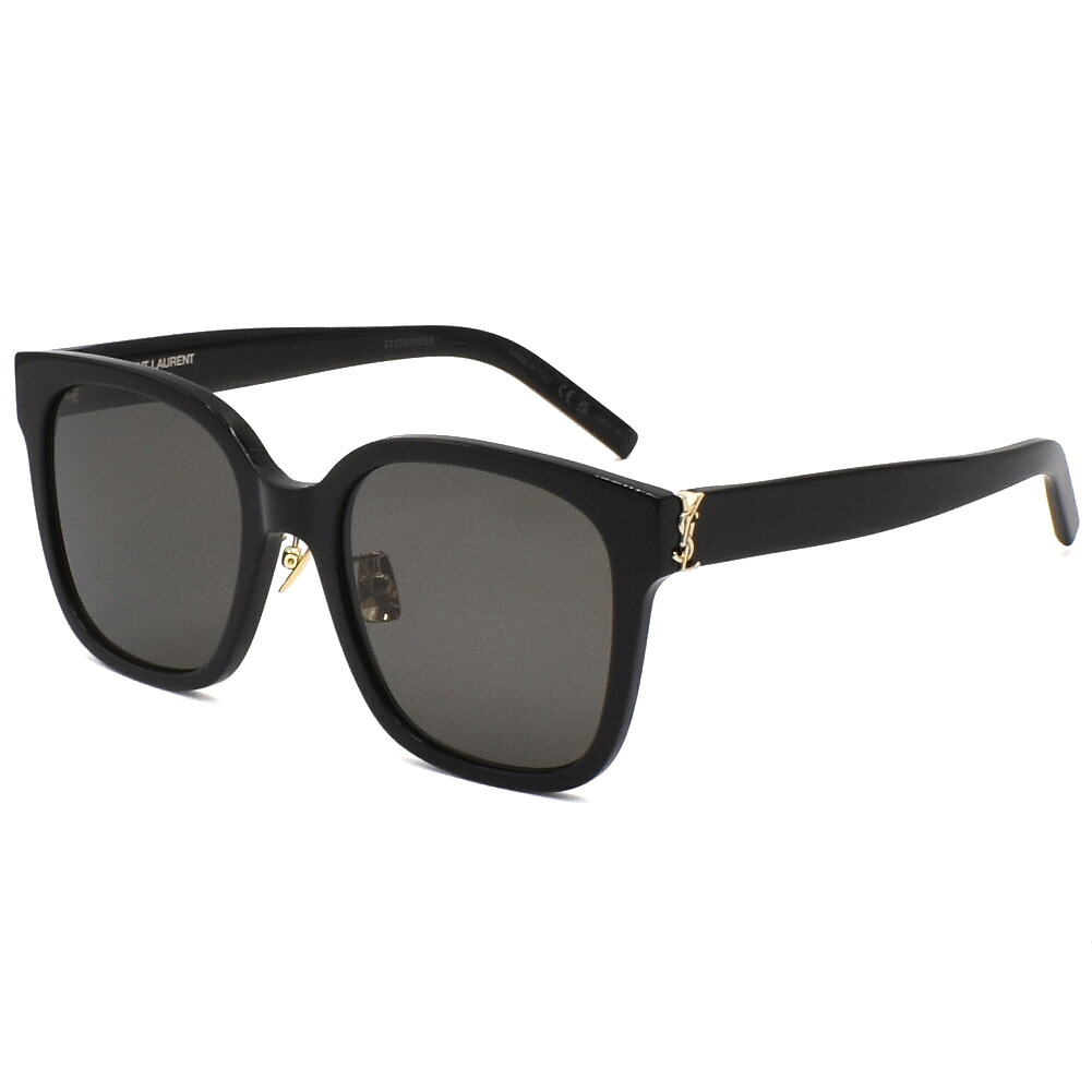 サンローラン サングラス メンズ レディース SAINT LAURENT Sunglasses アジアンフィット ブラック SLM105F-006 【送料無料♪】 |MKcollection