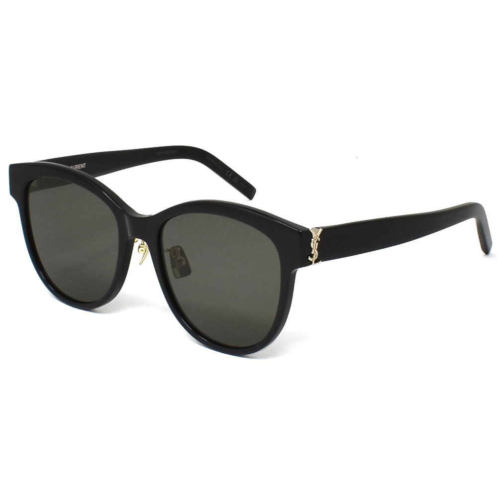 サンローラン サングラス レディース SAINT LAURENT Sunglasses アジアンフィット ブラック SLM107K-004 【送料無料♪】 |MKcollection