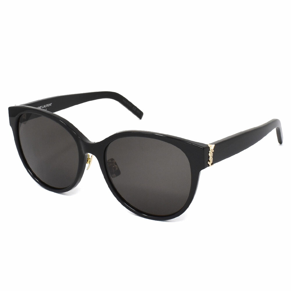 サンローラン 黒眼鏡 メンズ レディースSAINT LAURENT Sunglasses アジアン相応う 黒いこと SLM39K-001 【貨物輸送無料♪】