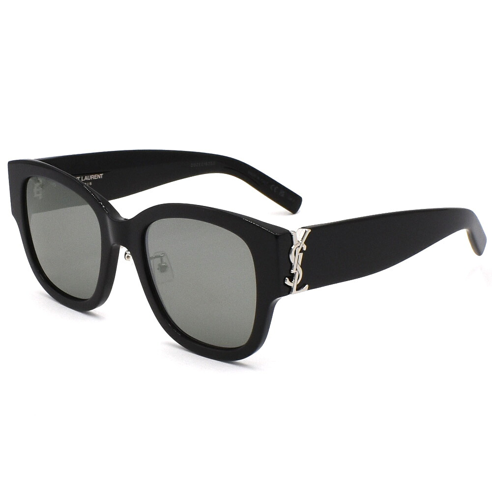 サンローラン 黒眼鏡 メンズ レディース SAINT LAURENTSunglassesアジアンフィットブラックSLM95K-002【貨物輸送無料♪】