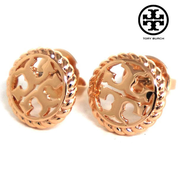 【お買い物マラソンセール!】 トリーバーチ ピアス レディース ToryBurch アクセサリー ローズゴールド 136618 654 【送料無料♪】 |MKcollection