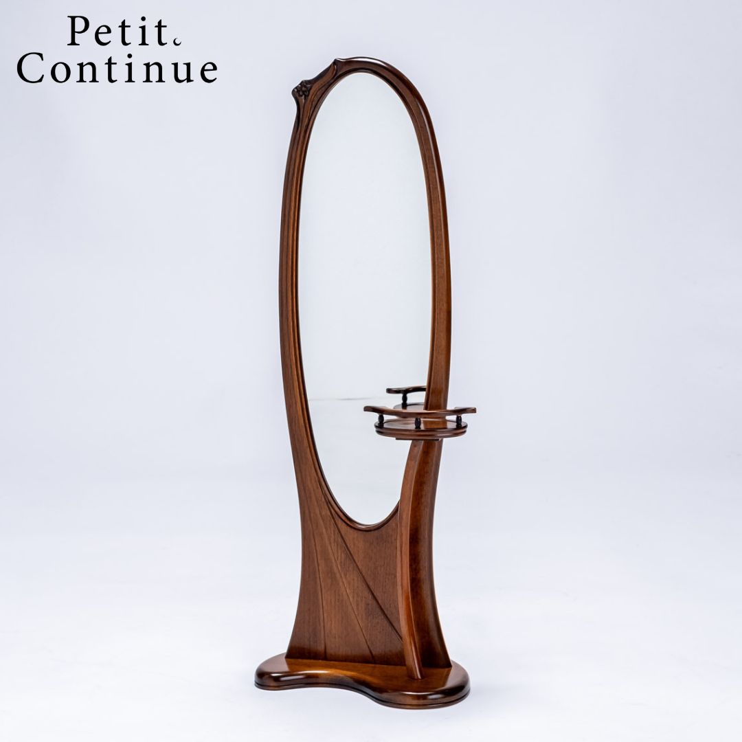 ドール用家具 プティドゥカンティーニュ petit.continue 1/3家具 ミニチュア家具 松永工房 姿見 コンパクトミラー ドールハウス ドール doll ドールインテリア ミニチュア アンティーク ドール家具|松永工房 店