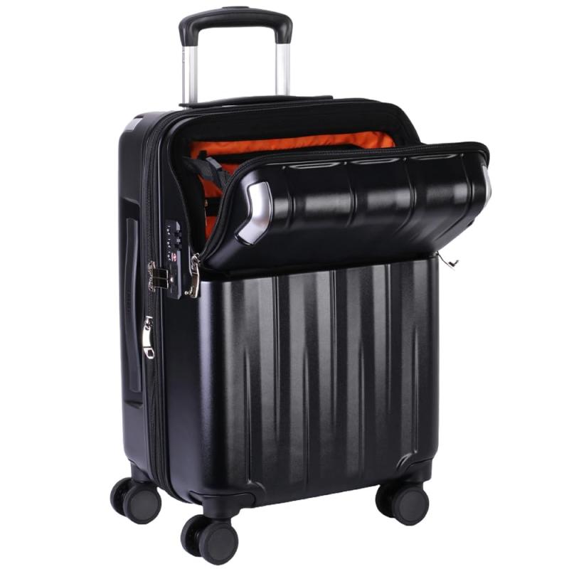 506533 [トラベリスト]スーツケース ジッパーキャリー 機内持ち込み35L Amazon | [トラベリスト] スーツケース ジッパー トップオープン