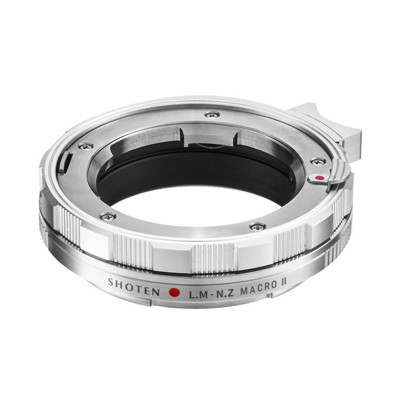 SHOTEN マウントアダプタ LM-NZ EX (ライカM用マウント水晶体 → ニコンZ用マウント取り替えっこ)