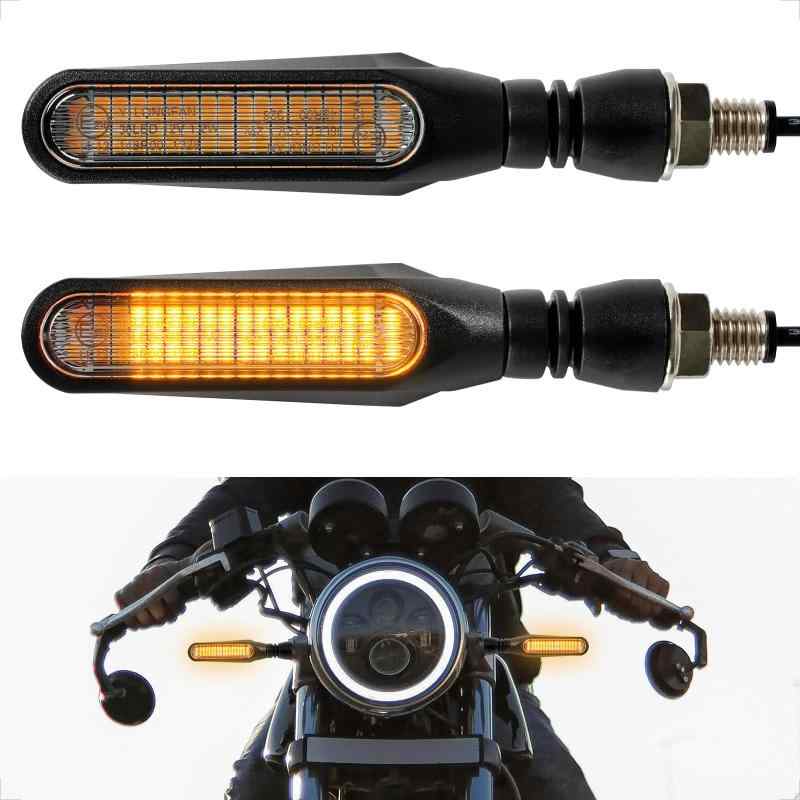 Evermotor バイク LED 流れるウインカー、ルミニウム合金、EU認証Eマーク、防水レベルIP67 2個/4個｜MK店