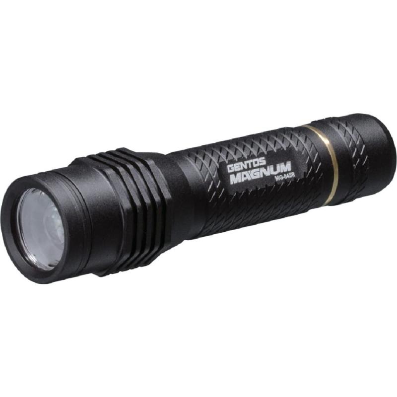 GENTOS(ジェントス) LED 懐中照明ランプ マグナム 【明るさ240-470lm/実用点灯3-19第四次元/耐塵/耐水/転がり押しとどめる】 ANSI標準尺度標準尺度