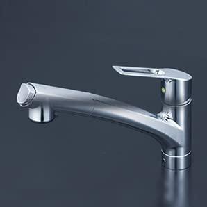 KVK シングルシャワー付混合栓 撥水(寒冷地用) KM5021ZJTECHS