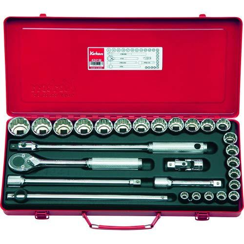 コーケン 1/2(12.7mm)SQ. ソケットセット 28ヶ組 4241M|MK店