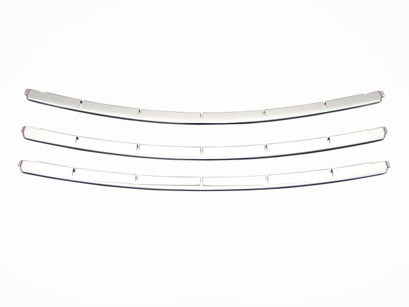 BRIGHTZ エスティマハイブリッド AHR20W 3期 超鏡面ステンレスメッキフロントバンパーモール 3PC 【 FBUM-MOL-013 】 AHR20 AHR R20 20 エスティマ ハイブリッド ハイブリット 21712