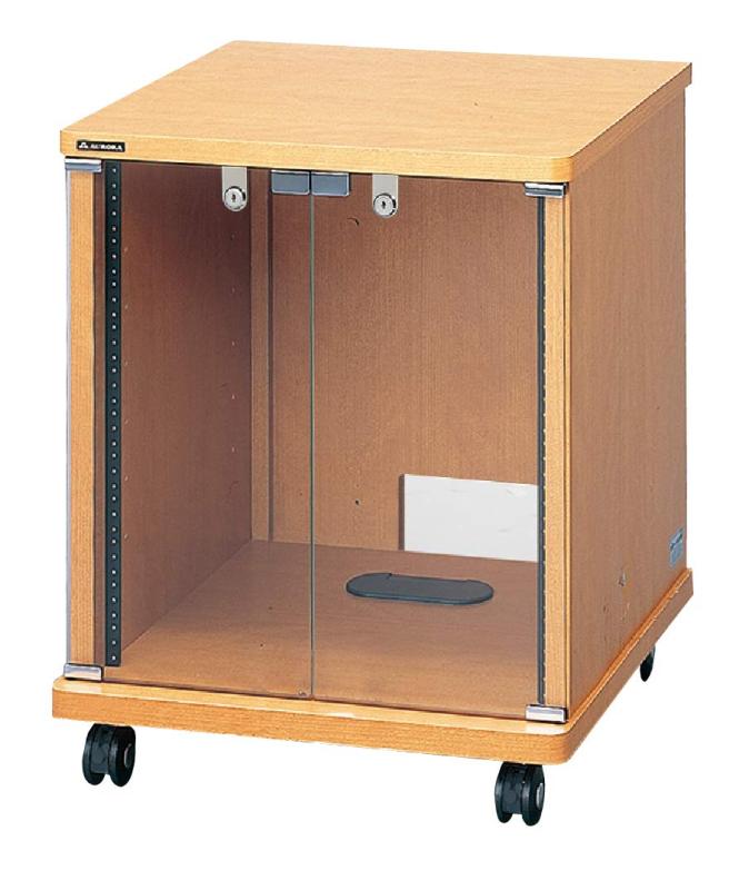 オーロラ 木製EIAラック12Uタイプファインウッド EIA-K12W