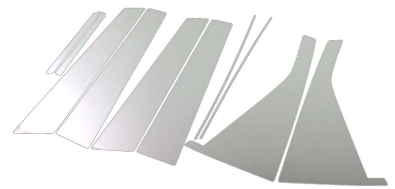 BRIGHTZ オデッセイ RB3 RB4 超鏡面ステンレスメッキピラーパネル バイザー無用 10PC 【 PIL-SIL-153 】 RB B3 B4 3 4 オデッセ オデッセィ オデッセェ オデッセエ オデッセー オデッセィー オデッセェー|MK店