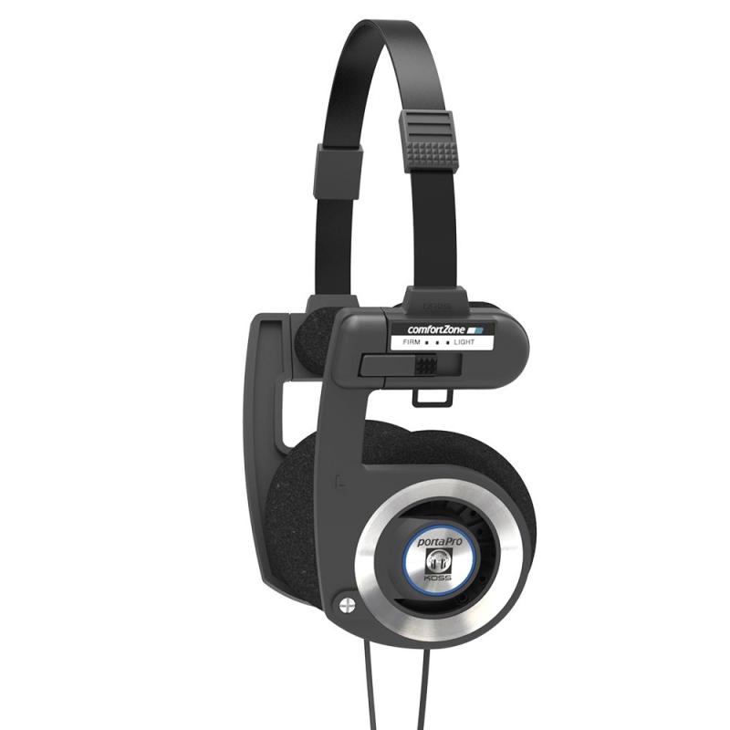 Koss PortaPro On Ear Headphones with 容れもの (Black) 【並行輸入品】