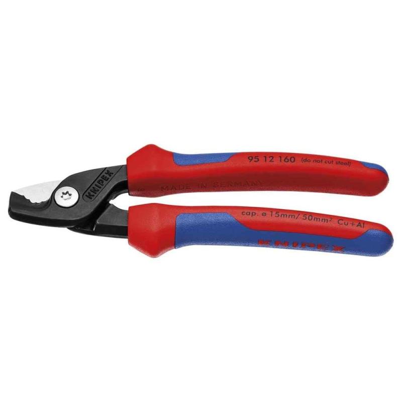KNIPEX クニペックス StepCutステップカット ケーブルカッター 1/0AWG コンフォートハンドル 9512-160