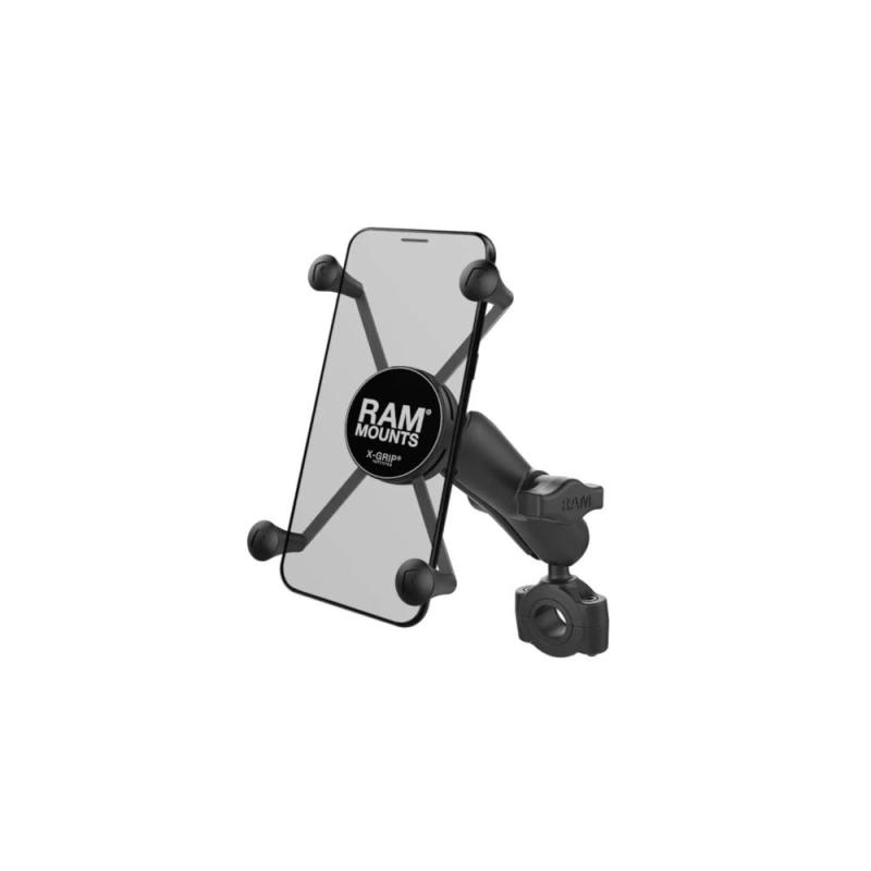 ラムマウント(RAM MOUNTS) マウントセット Xグリップ&バーマウントベース(M)