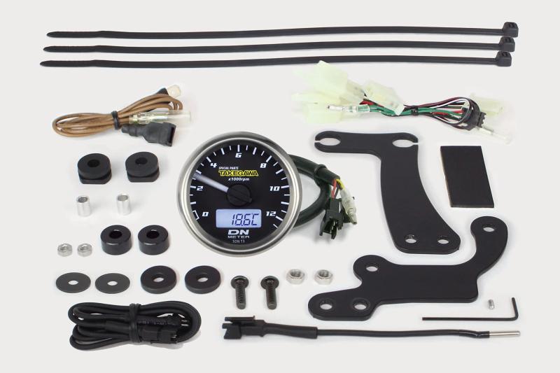 スペシャルパーツ武川 (TAKEGAWA) Φ48スモールDNタコメーターキット12500RPM ダックス125(JB04) 05-05-0107