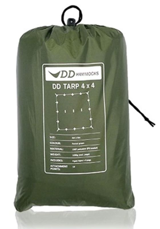 版 DDタープ DD Tarp 4x4 - Forest green (Limited Edition) フォレストグリーン リミッテドエディション 4mx4mの使いやすい正方形の防水タープ 耐水性 3000mm [並行輸入品]｜MK店