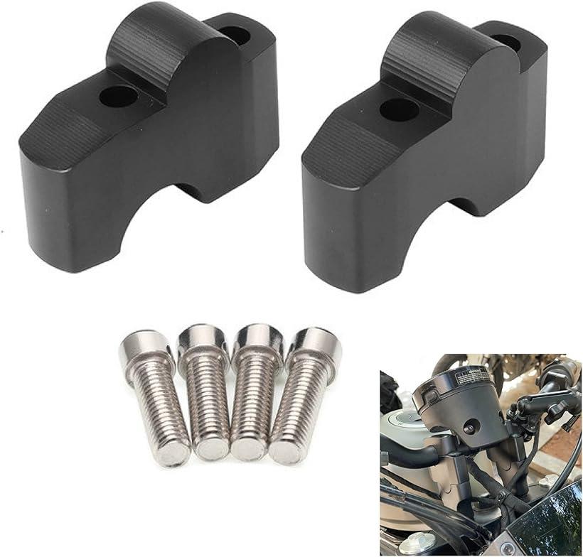 互換品ホンダ レブル250 / MC49 レブル500 PC60 レブル1100 DCT 全年式 適合セットバックスペーサー アップスペーサー ハンドルアッパーホルダー ハンドルバーライザー オフセット量/16mm Rebel