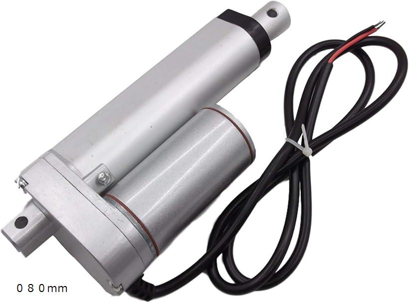 【ランキング1位入賞】900N 電動 シリンダ アクチュエータ 推力 速度 10mm/s DC 12V 農業 産業 リフター 福祉 介護 リフト DIY １００ｍｍ １５０ｍｍ ０８０ｍｍ
