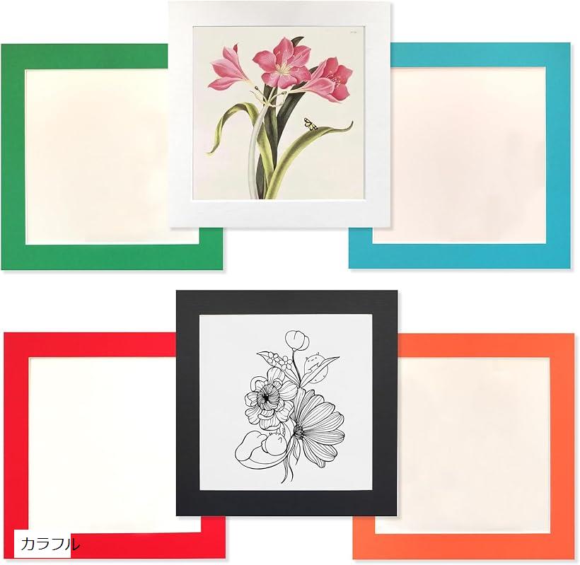 楽天市場】ペーパーフォトフレーム 6個セット 13.5x13.5cm 展示用