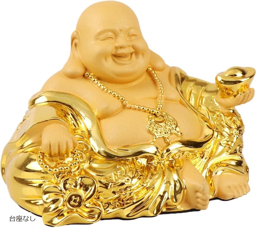楽天市場】布袋様 置物 七福神 風水グッズ 置き物 布袋さんの置き物 金