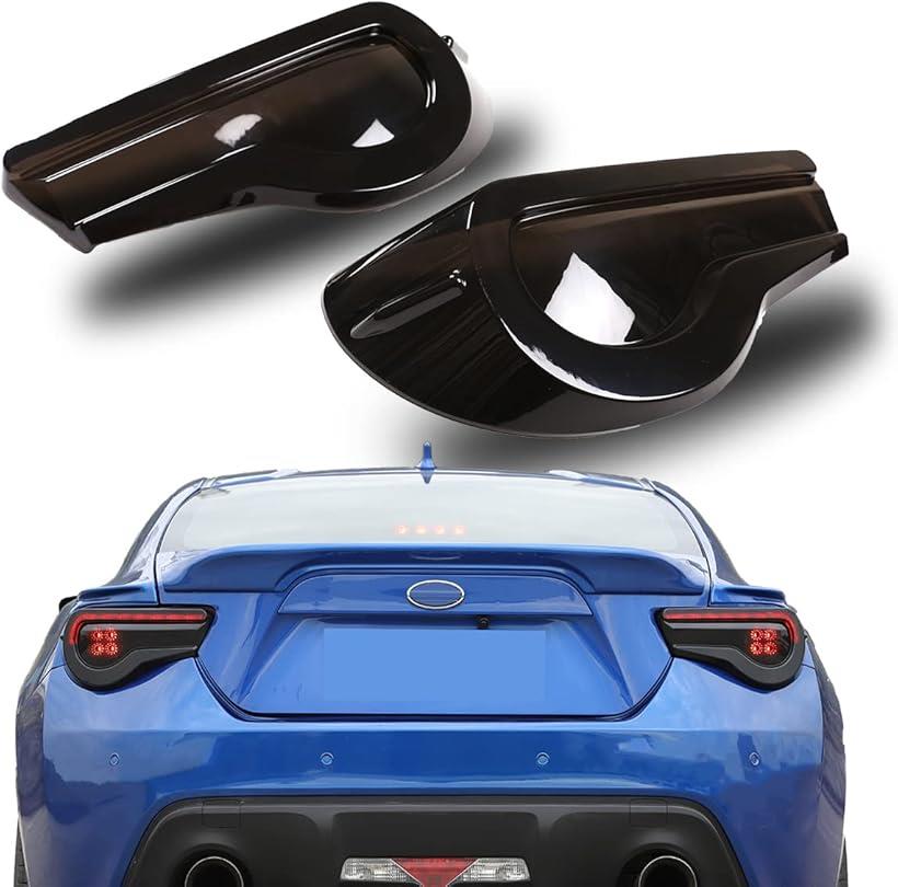 互換品ABSリアスモーキーカラーテールランプシェード アクセサリ互換 2016-2020 トヨタ 86 スバル BRZ トヨタアクセサリ適用
