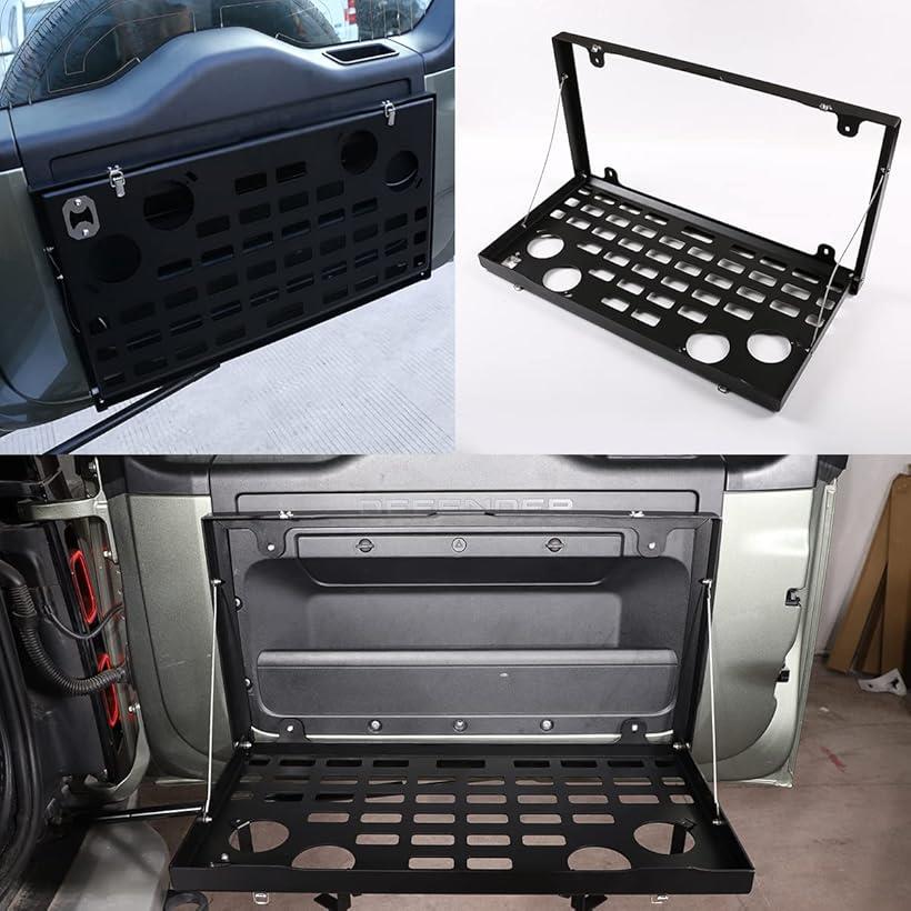 互換品 車用簡易テーブル 折り畳み式 多用途テールゲートテーブル リアドアテーブル 90 110 2020-2022 適用