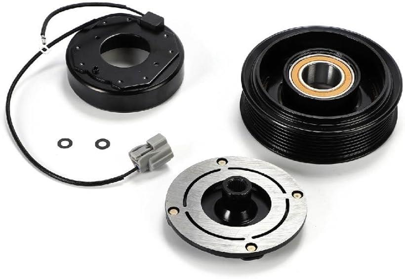 互換品ホンダ オデッセイ RB1 RB2 適合 エアコン コンプレッサー マグネットクラッチ/プーリー/フィールドコイル ASSY 38810-RFE-003 Vベルト Odyssey 空調 純正 交換 メンテナンス 社外品