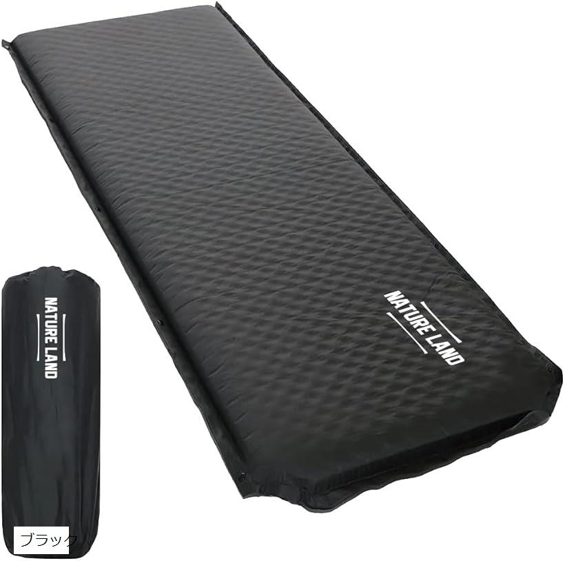 ⭐️新品未使用　厚み　10cm(センチ) インフレーターマット　黒 ワークマン】4900円で買える新作「インフレーターマット」でマニアが寝