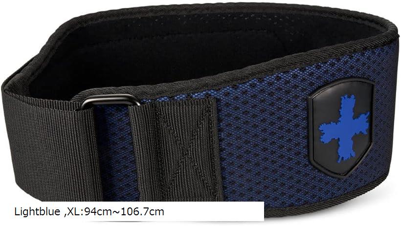 【生産終了色】Harbinger 6インチトレーニングパワーベルト【レア品】 Amazon | Harbinger 4 Inch Padded Leather Belt Black (XL)（94
