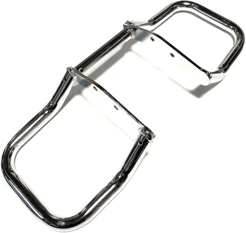 互換品カワサキ 用 エンジン ガード ハンガー シルバーメッキ W800 W650 W400 等 社外品 (シルバーメッキ)|エムラインストア