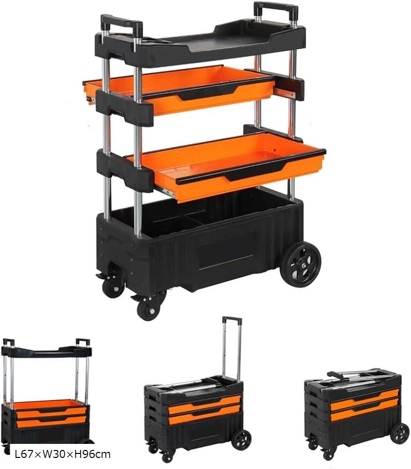 Beta社 ベータ 折りたたみ式ツールトロリー C27S オレンジ 027000201 期間限定 ポイント10倍