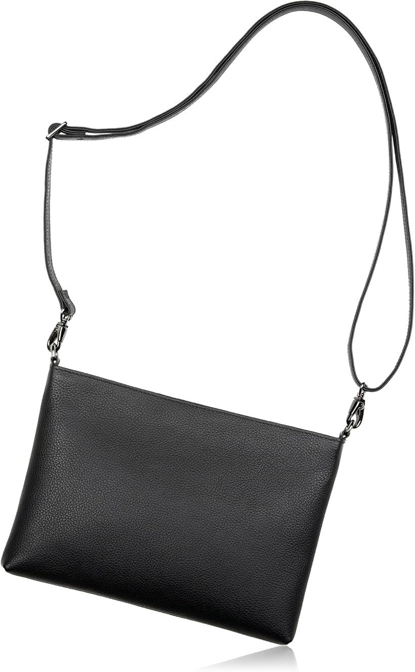 ブラック刺繍ショルダーバッグ エムエムシックス メゾン マルジェラ MM6 Maison Margiela