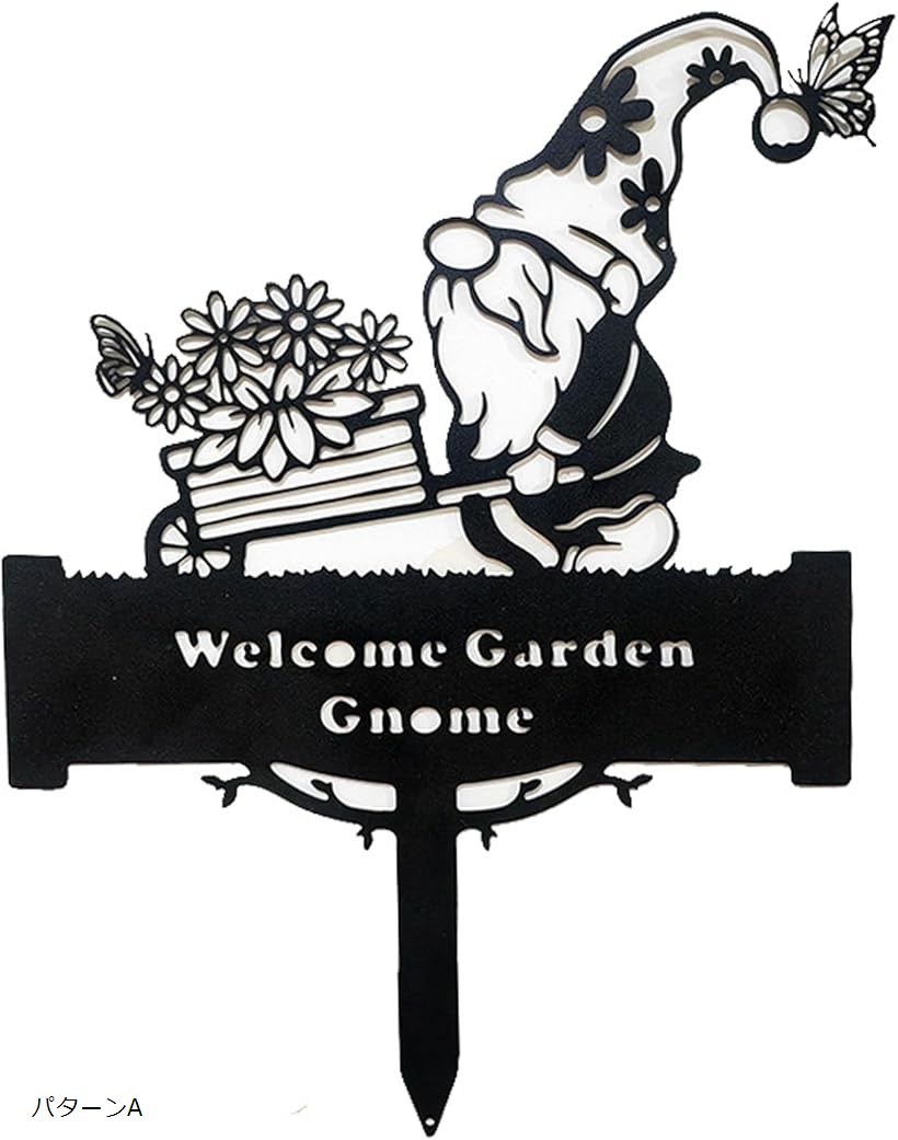 妖精　ウエルカムプレート 楽天市場】ガーデニング 雑貨 ウェルカム ボード アイアン プレート