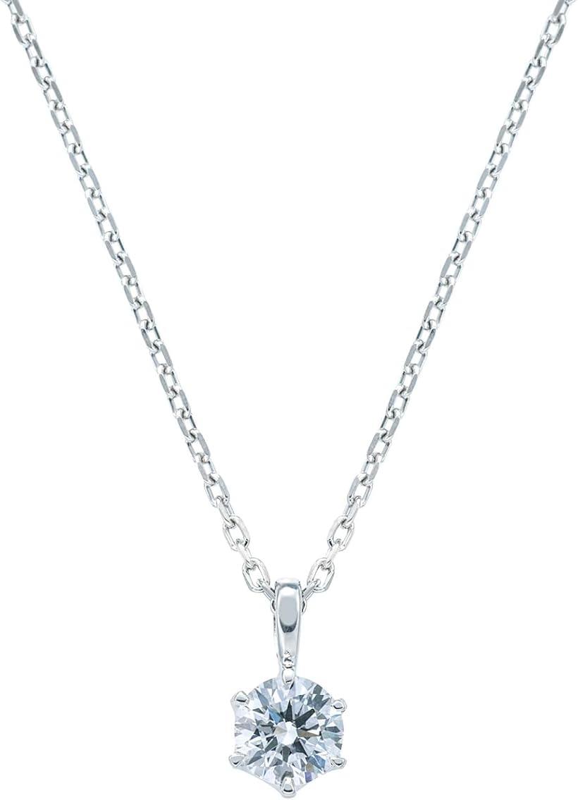 Perfect Jewelry 0.3ct ラボグロウンダイヤモンド ネックレス 一粒 レディース IGI認証付き ソリテア ペンダント ギフトボックス付き|エムラインストア