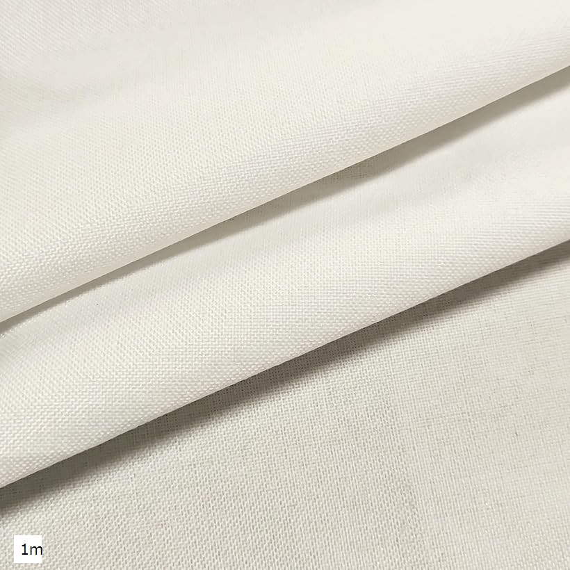 フェイクリネン ポリエステル 生地 幅150cm 手芸 布 無地 ハンドメイド 2m 3m 5m 1m