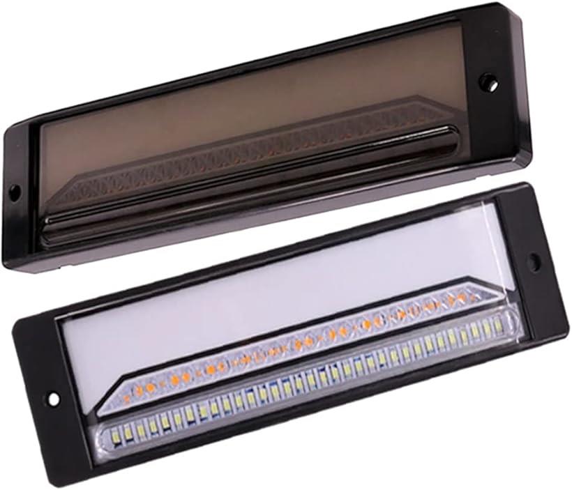互換品汎用 LED テールランプ 流れる ブレーキ バック ウインカー トラック トレーラー 軽トラ 12V 24V 兼用
