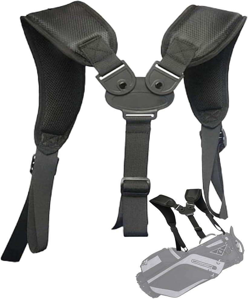 楽天市場】キャディバッグ ショルダーストラップ 交換 リュック ダブル