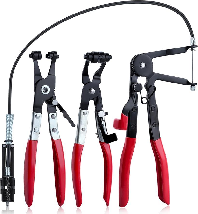 楽天市場】9PCS ホースクリップ プライヤー ホース 脱着 交換 整備