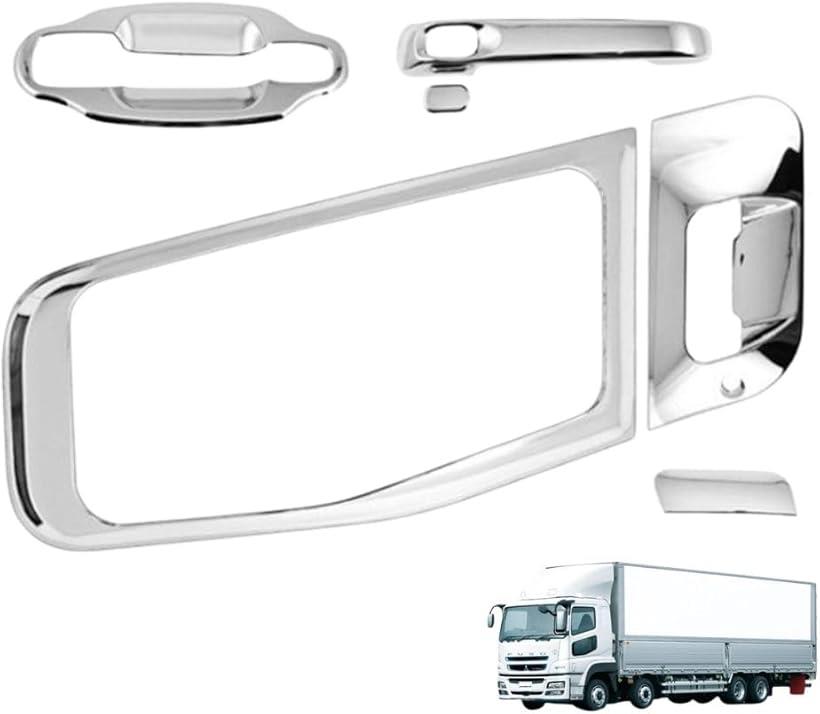 楽天市場】三菱 ふそう 17 07 スーパーグレート メッキ ドア ハンドル