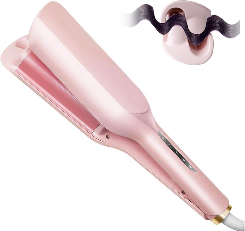 楽天市場】ヘアアイロン カール ウェーブアイロン 32mm 5段温度